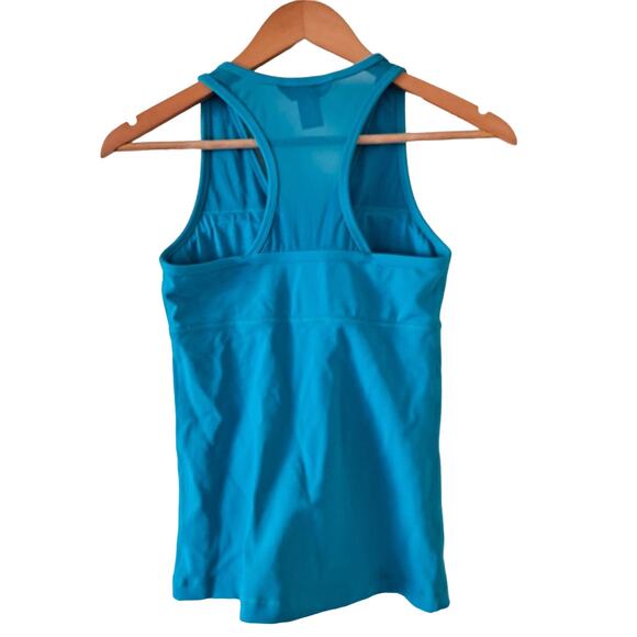 Eddie Bauer Sport Blue Sleeveless V-Neck Tank Top - Picture 2 of 6